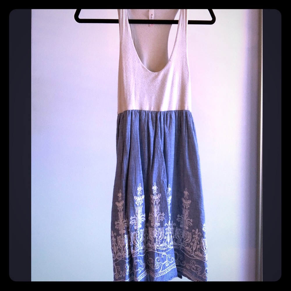 Floral Stitched Dress